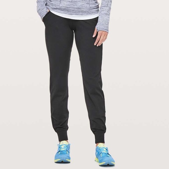 Lululemon Ready To Rulu High Rise Jogger Pants Black 12 - Picture 2 of 15